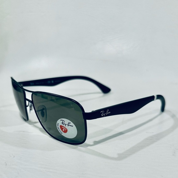 Ray-Ban 3516 ☀️Polarized☀️ Steel Black NEW Complete with Ray Ban Kit - Picture 8 of 12
